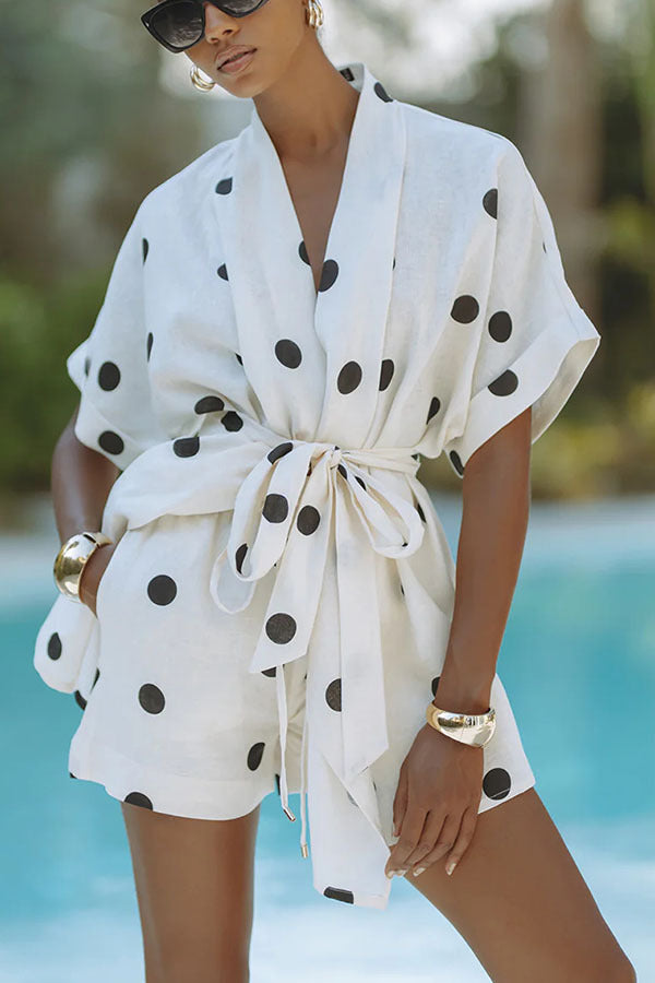 Positano Polka Dot Set