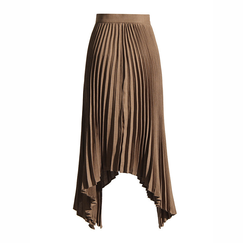 Florence Pleated Midi Skirt