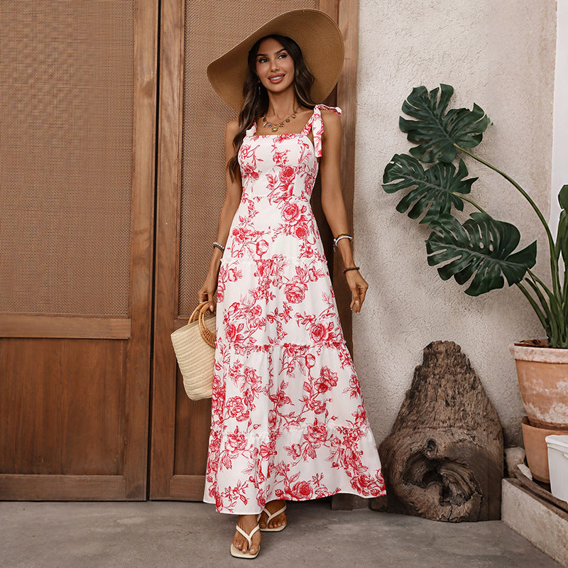 Riviera Retro Swing Dress