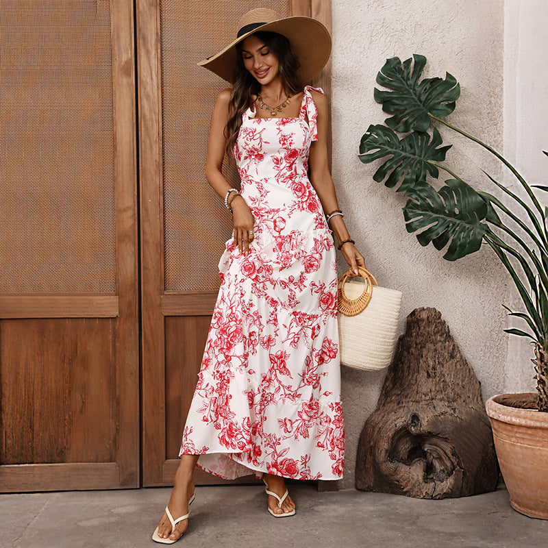 Riviera Retro Swing Dress