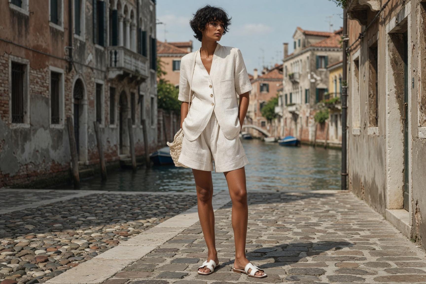 Amalfi Loose Linen Set