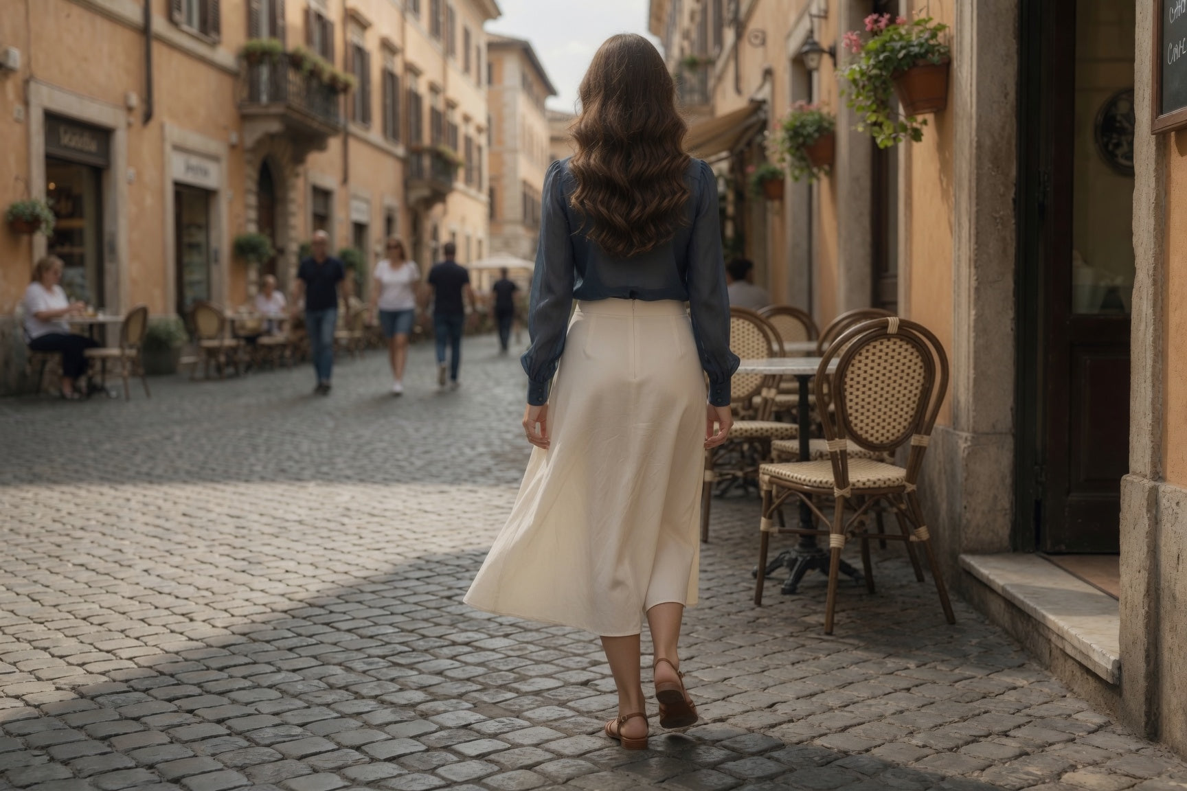 Genevieve Lace Collar Blouse