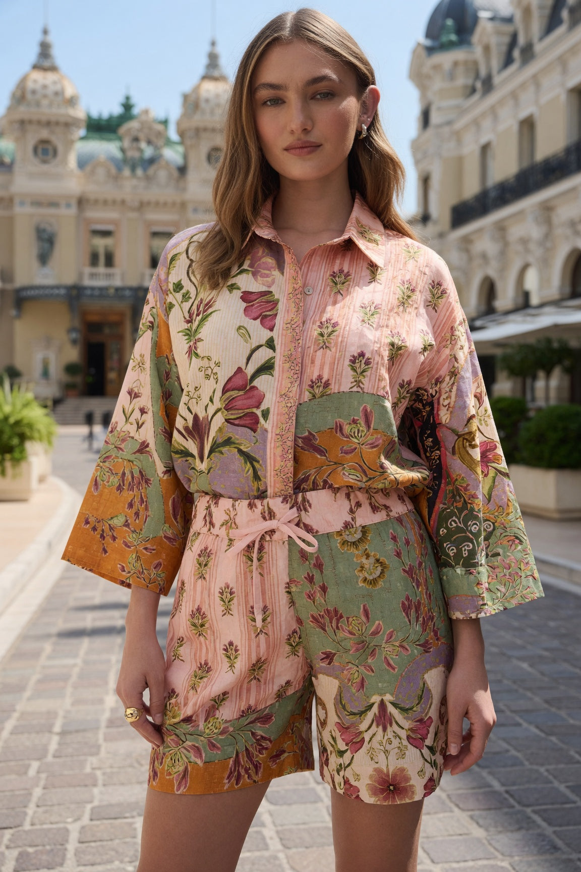 Tuscany Long Sleeve Linen Set