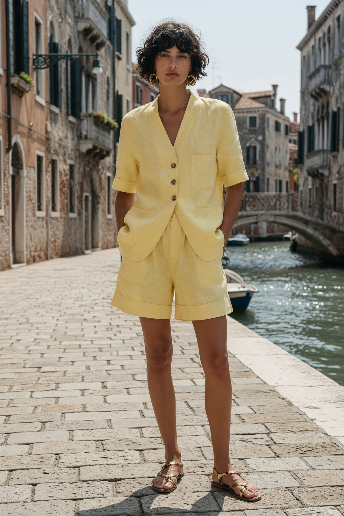 Amalfi Loose Linen Set